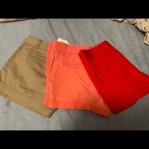 J Crew Chino Shorts Bundle